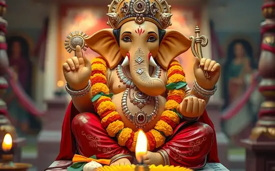 Chintaman Ganesh Puja, Ujjain
